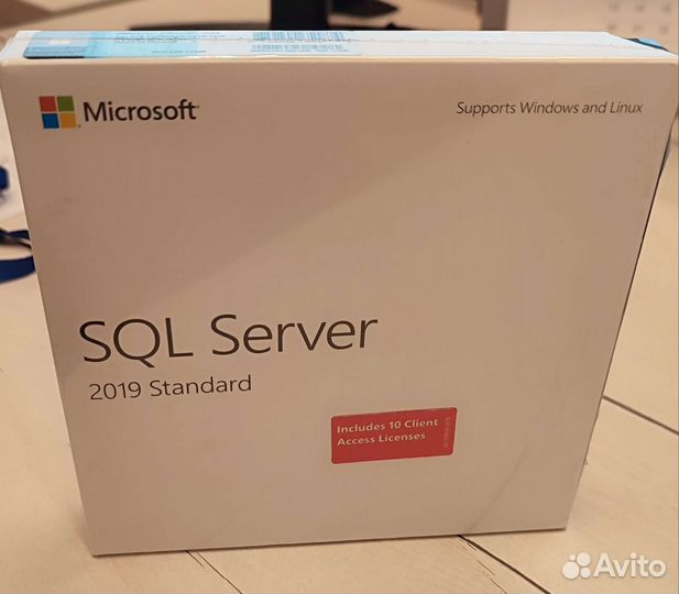 По MS SQL Svr Standard Edtn 2019 English 10 Clt