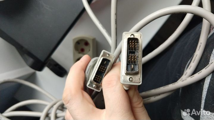 Кабель для компьютера dvi- dvi (4м) есть обмен