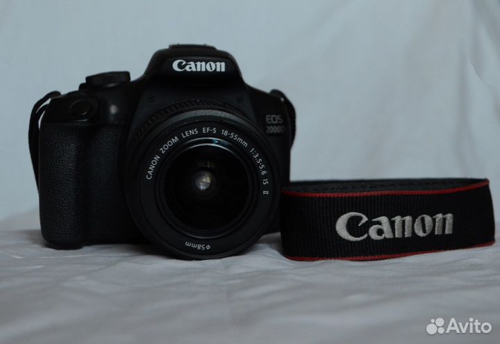 Фотоаппарат canon eos 2000 d