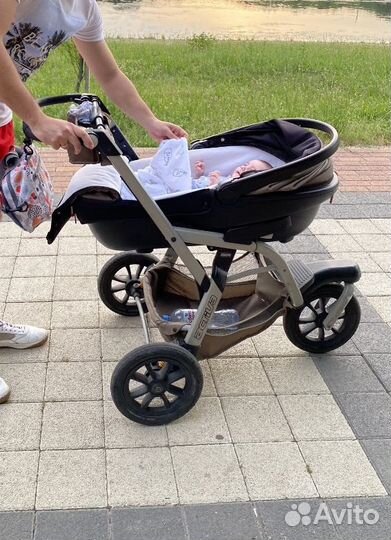 Коляска chicco active 3в1