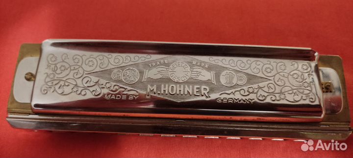 Губная гармошка + держатель Hohner Chromonica 48