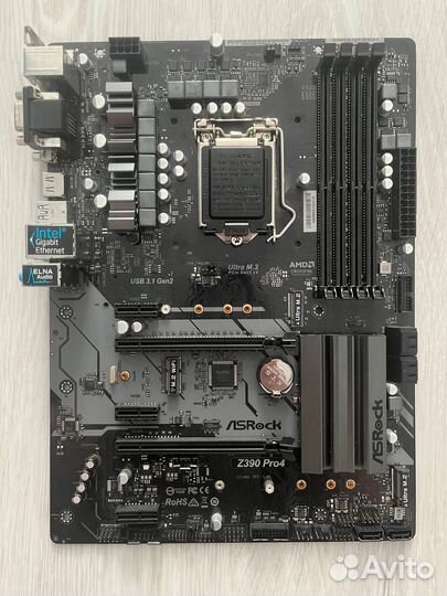 Материнская плата Asrock Z390M PRO4