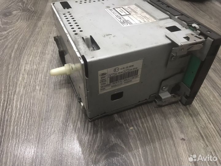 Магнитола ford fiesta mk5