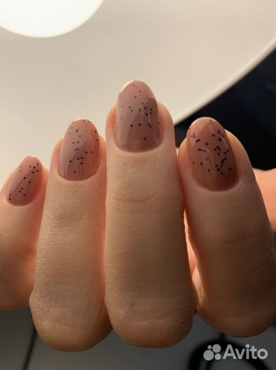 Коррекция наращённых ногтей