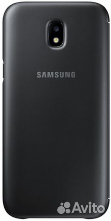 Оригинал Чехол WalletCover Samsung J7 2017 Black