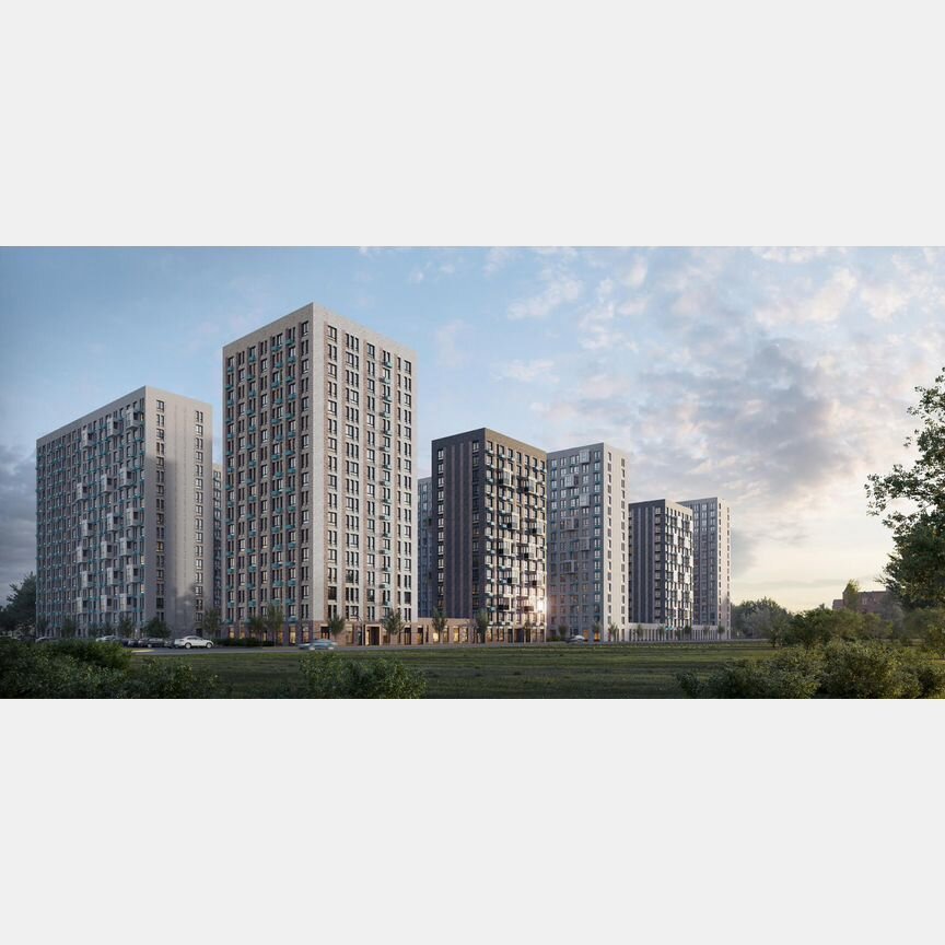 1-к. квартира, 34,7 м², 13/17 эт.