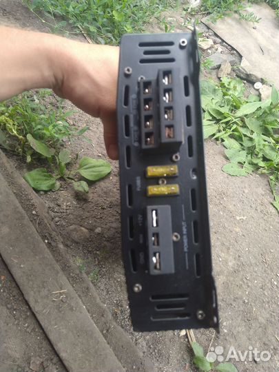 Сабвуфер и усилитель