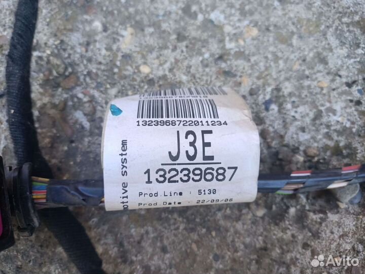 Проводка двери передней Opel Corsa D