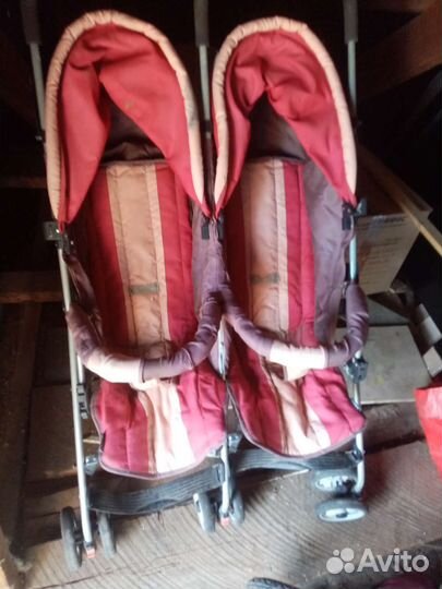 Коляска для двойни