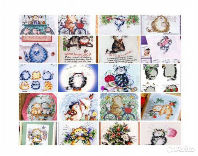 Огромный выбор красивых схем для вышивания крестом