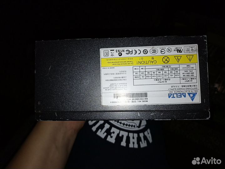 Блок питания Delta 750w