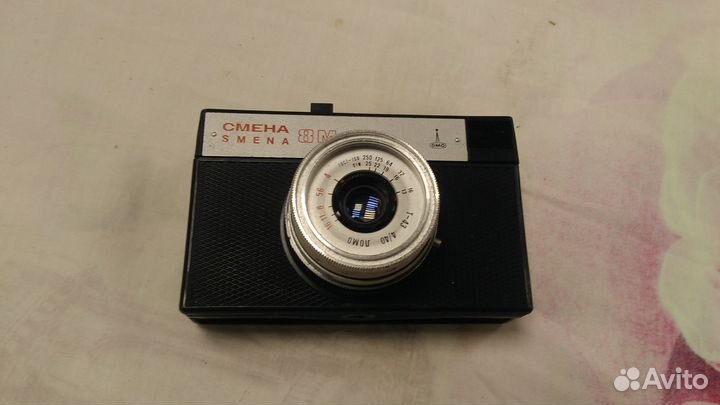 Советский фотоаппарат смена 8м