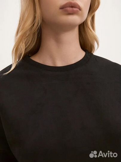 Костюм женский со свитшотом оверсайз теплый