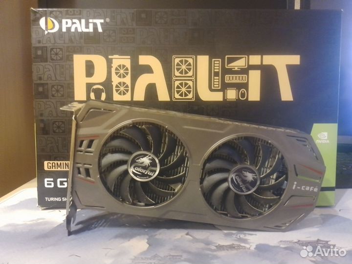 Видеокарта gtx 1660 Super 6gb palit