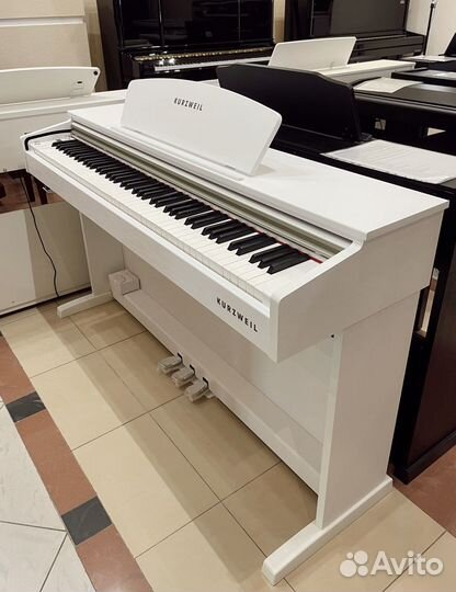 Цифровое пианино Kurzweil M90 WH белое + банкетка