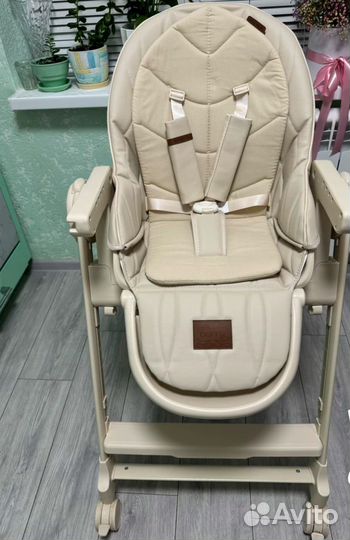 Стульчик для кормления happy baby berny lux