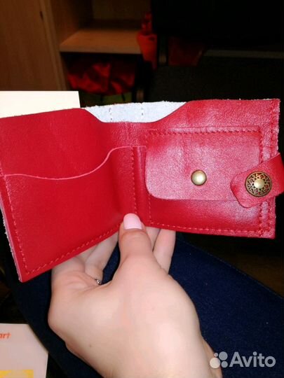 Портмоне кожа