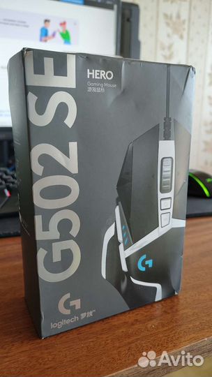 Игровая мышь Logitech G G502 SE Hero, черно-белый