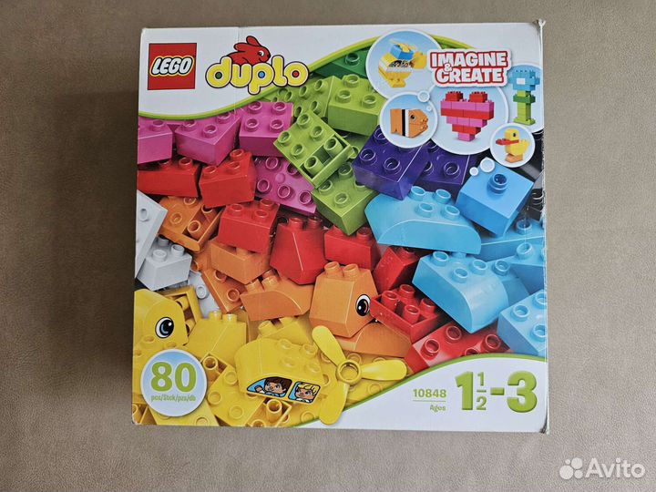 Lego duplo мои первые кубики
