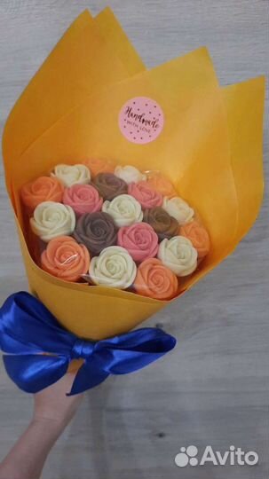 Шоколадные цветы на 1 сентября