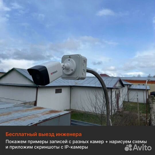 Видеонаблюдение в помещения и на улицы / Установка