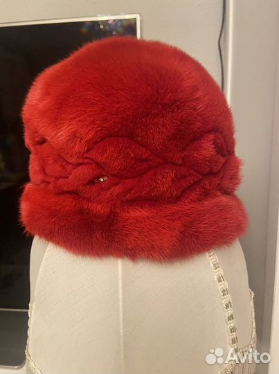 Шапка норковая