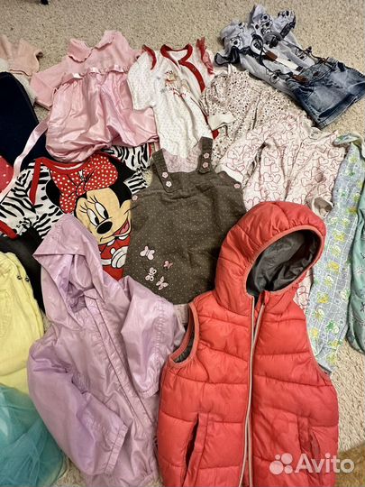 Детские вещи 9-12 месяцев 80 ростовка