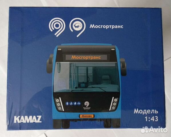 Модель автобуса камаз (Москва-Мосгортранс)