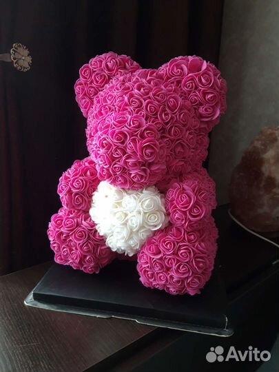 Медведь из роз 40 см