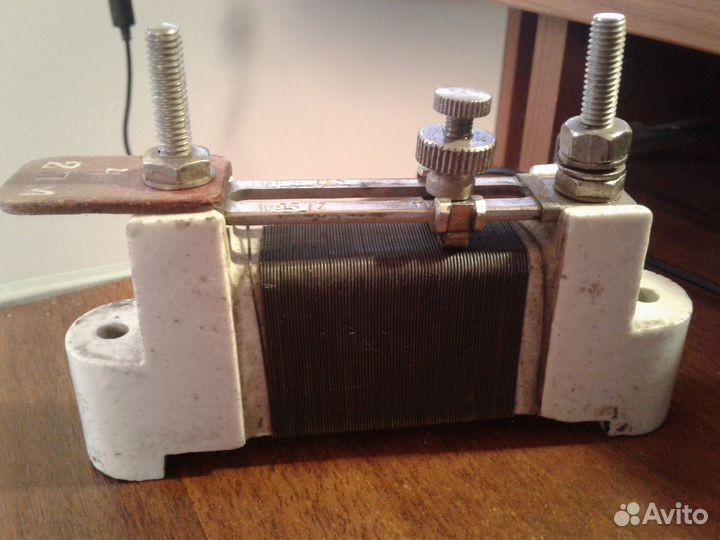 Реостат-латер номерной 14 Ом, 1 Ампер, 1948 года