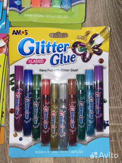 Гель с блестками