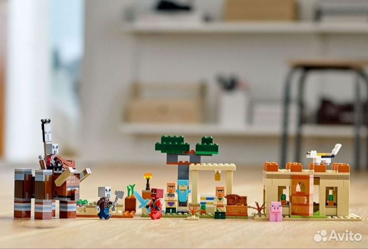 Lego Minecraft 21160 Патруль разбойников оригинал