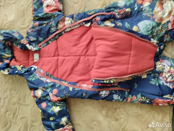 Комбинезон зимний для девочки