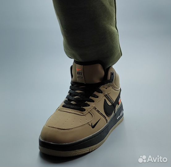 Кроссовки зимние nike с мехом