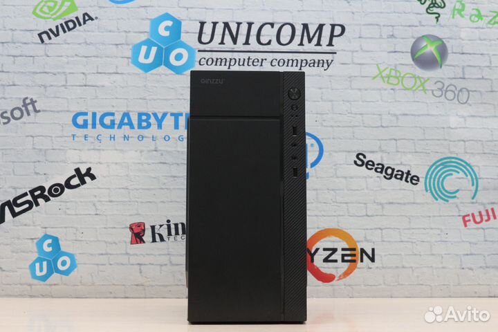 Комьютер Ginzzu i3 6100 3.70GHz 8GB SSD 240 GB