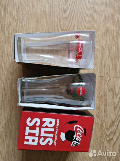 Стаканы Кока кола стекло