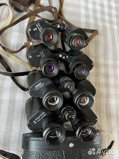 Бинокль СССР Бпц 8х30 и Б 8х30