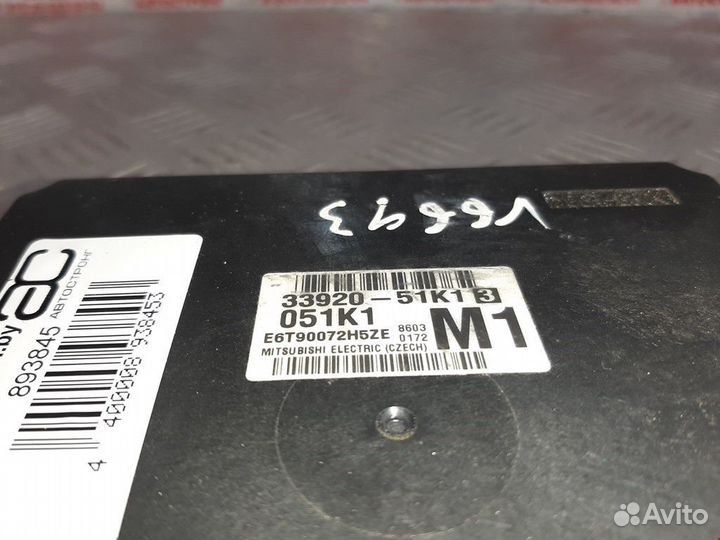 Блок управления двигателем Suzuki Splash 2008