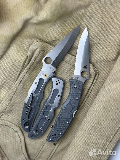 Нож складной Spyderco Endura Grey