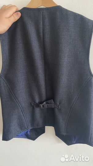 Жилетка для мальчика школьная 158