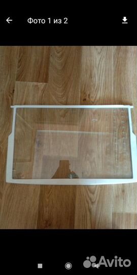 Стеклянная полка для холодильника