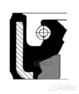 Сальник дифференциала 01034350B Corteco