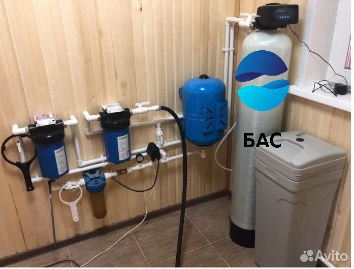 Очистка воды в доме (из скважины, водопровода)
