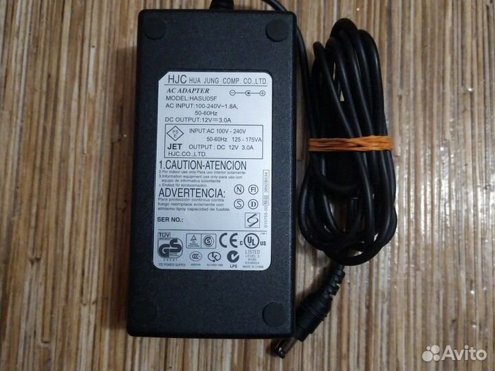 Блок питания 12V 3.0A