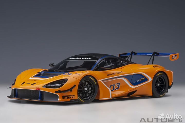 81942 McLaren 720S GT3 Presentation Car #03 1:18