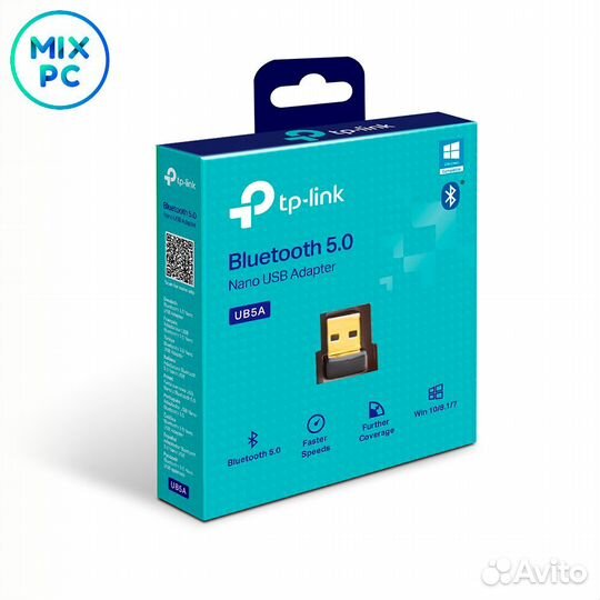 Сетевой адаптер Bluetooth TP-Link UB5A USB