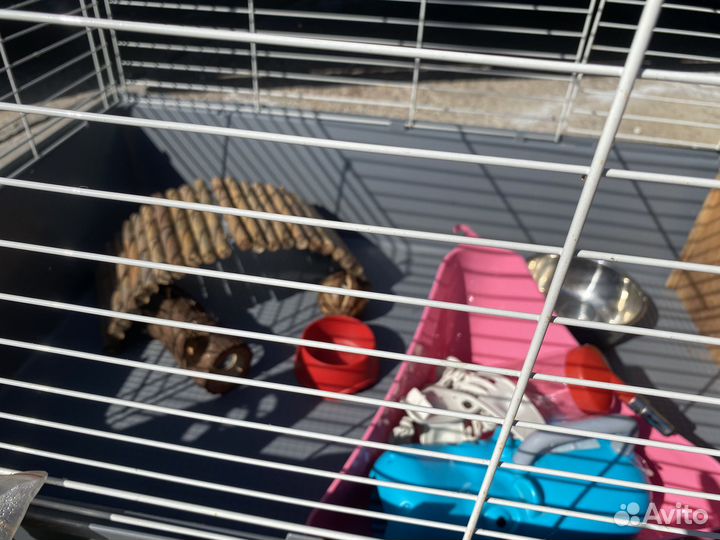 Большая клетка для кролика/хорька/шиншилы