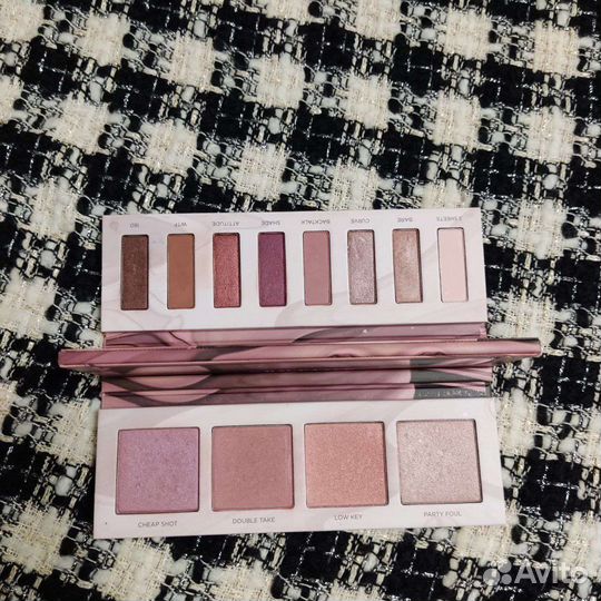 Палетка теней и румян urban decay backtalk