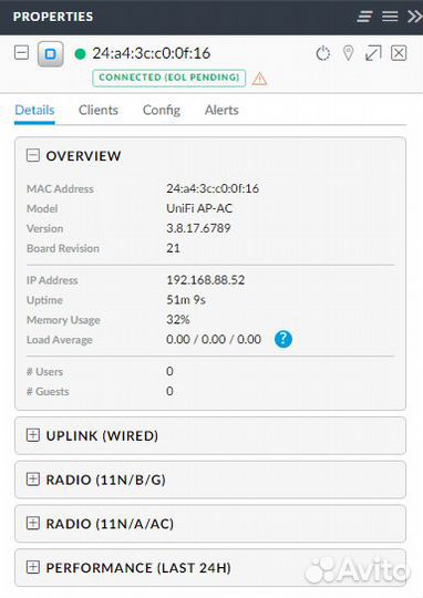 Wifi точки доступа ubiquiti UniFi AP-AC