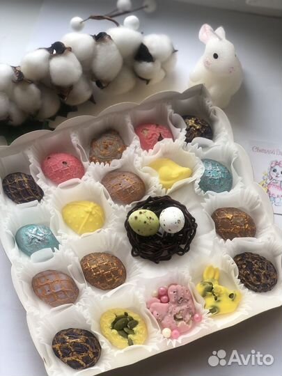 Шоколадные наборы на Пасху. Финики в шоколаде